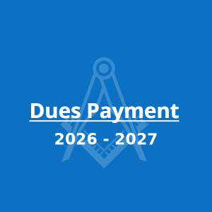 Pythagorean Lodge dues payment 2026-2027